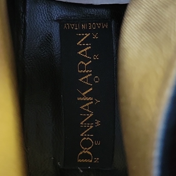 VTG DONNA KARAN rare heel booties - Picture 4 of 10
